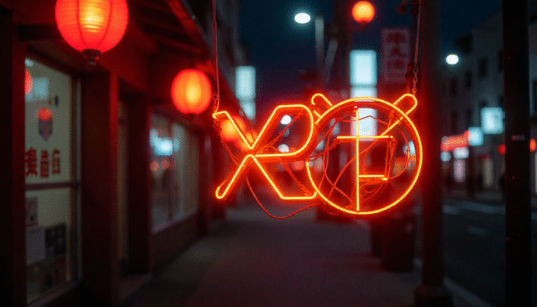 A futuristic digital illustration of the Bank of Japan building connected to blockchain networks, with the XRP logo glowing as a bridge between currencies.